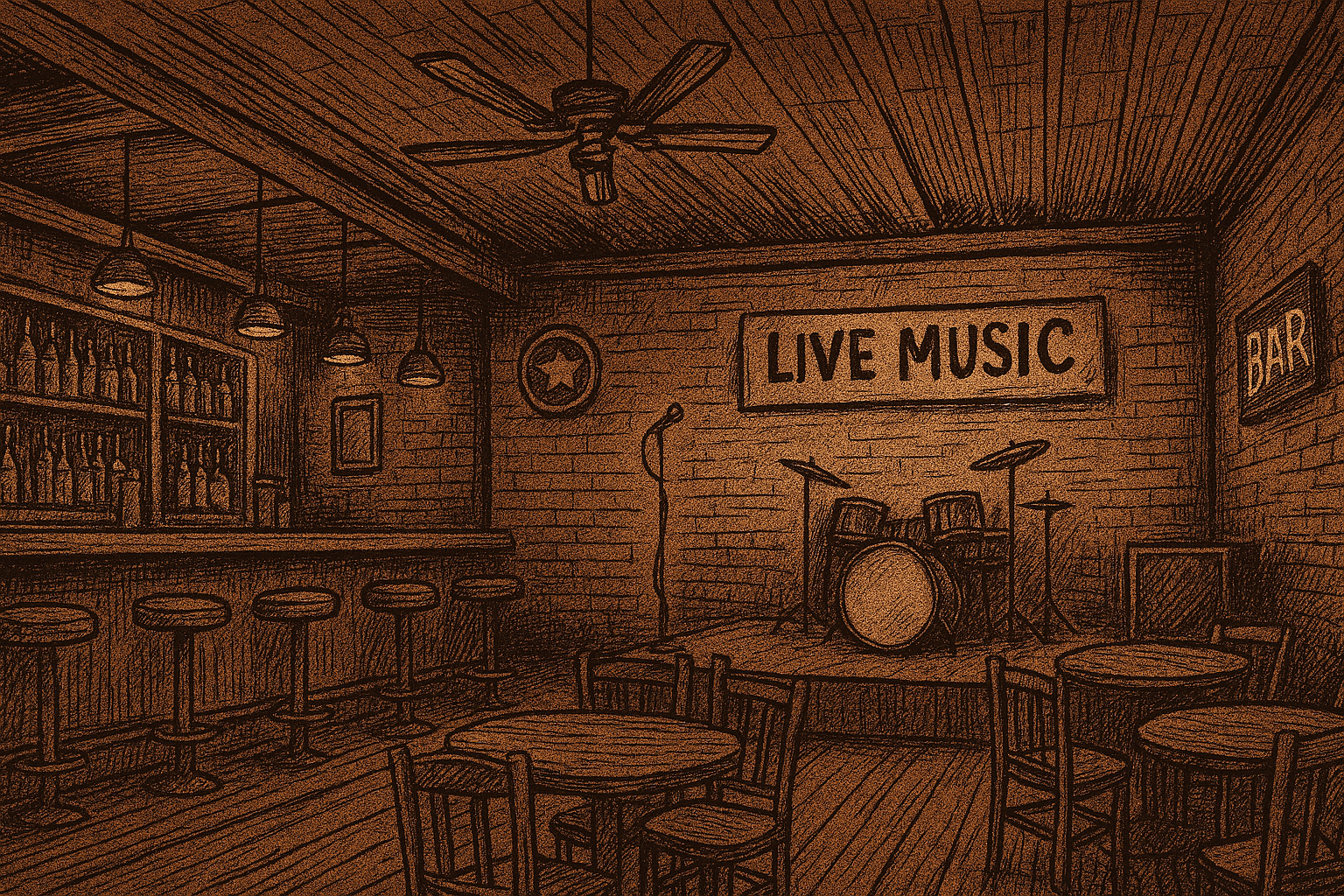venue + bar website